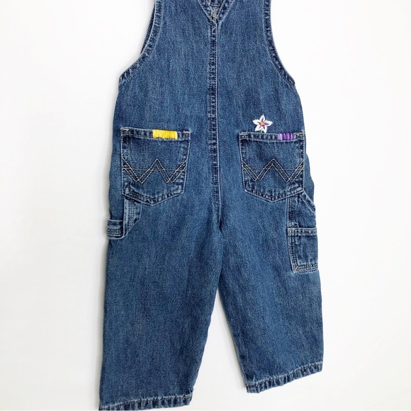 Wrangler, Childs, custom embroidered overall jeans - Picture 9 of 14